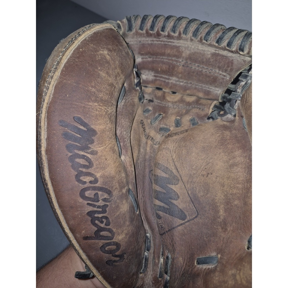 MacGregor MCCM200X Baseball Catchers Glove Mitt Full Grain Leather RHT 33" - Picture 6 of 8